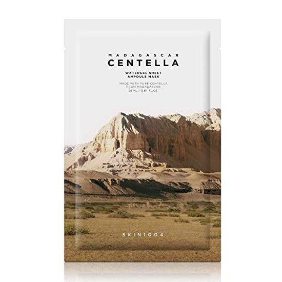 Mặt Nạ Rau Má Dành Cho Da Nhạy Cảm Skin1004 Madagascar Centella Watergel Sheet Ampoule Mask 25ml