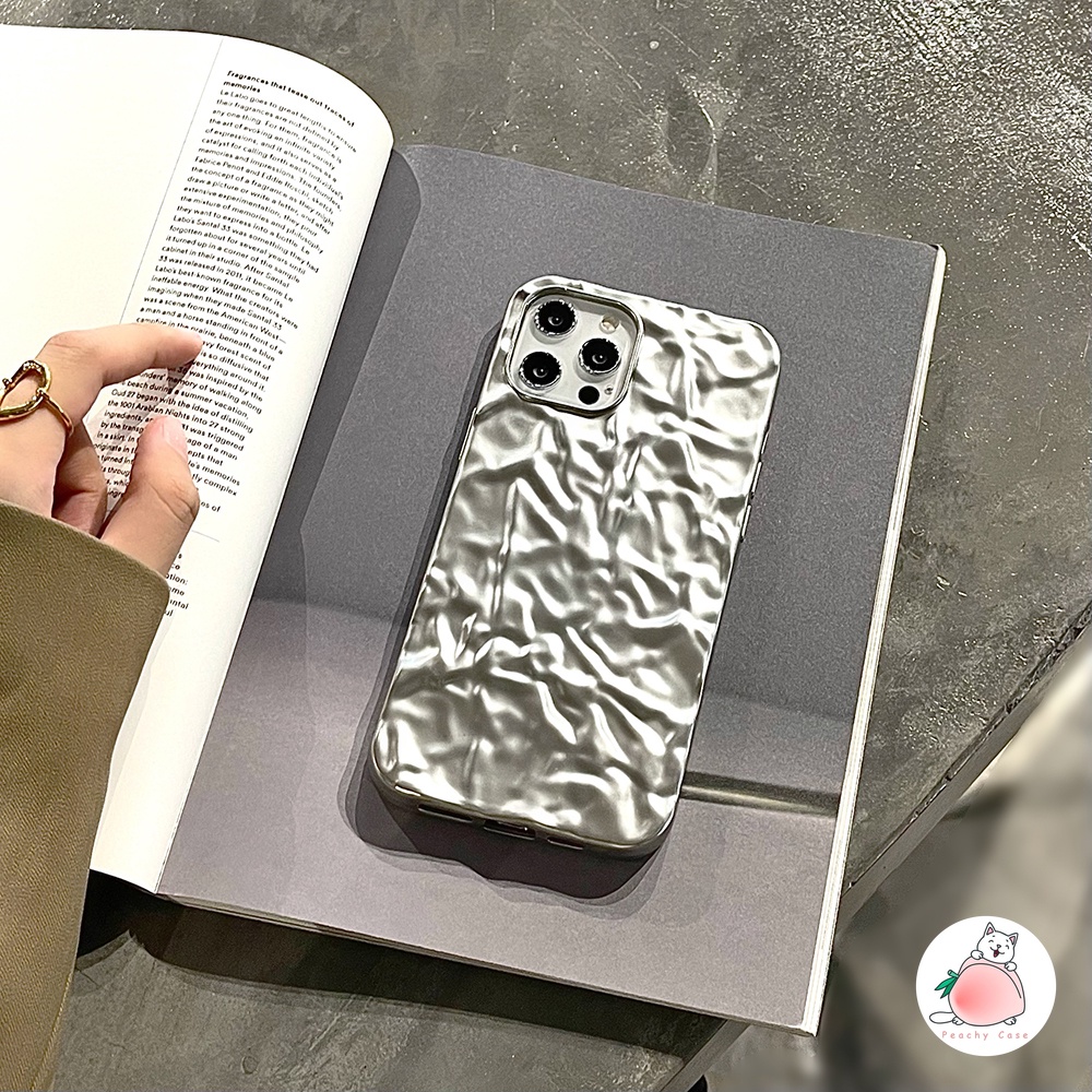 Ốp Điện Thoại TPU Mềm Phối Lá Nhôm Màu Nhám Cho iPhone 14 13 11 12 Pro Max Xr Xs Max 7 8Plus 12mini