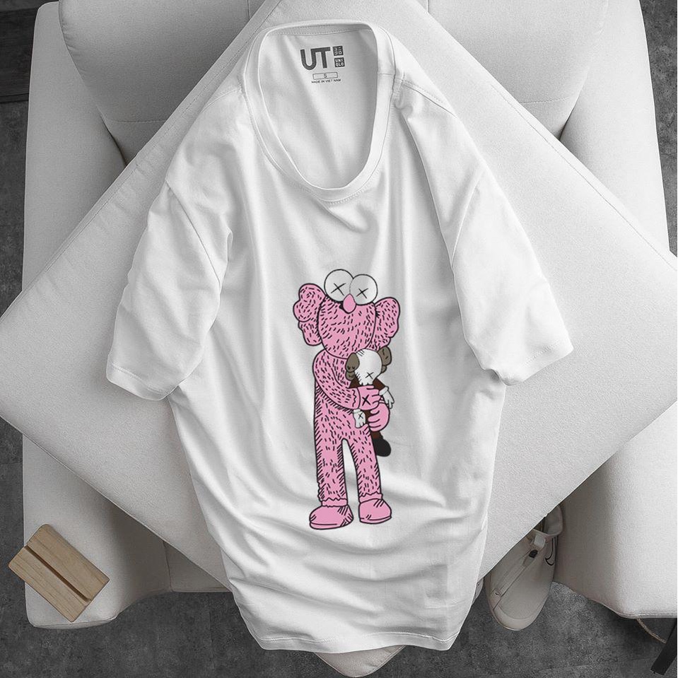 Áo phông kaws nam nữ form rộng tay lỡ unisex, áo thun kaws nam nữ form rộng tay lỡ unisex 100% cotton