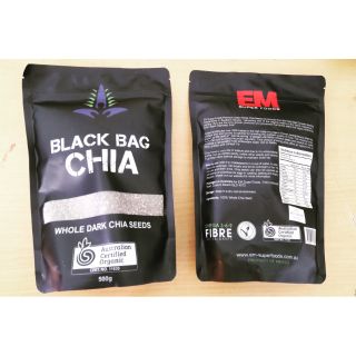 Hạt chia black bag nhập khẩu mỹ gói 500gr. date 2021