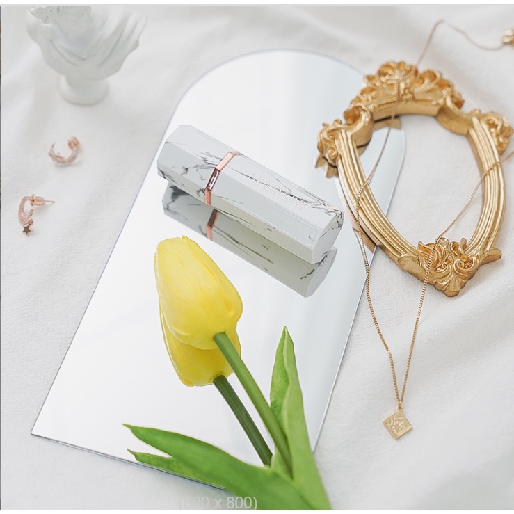 Gương tròn, gương lục giác, vuông, bo góc, cửa vòm chụp ảnh decor sản phẩm