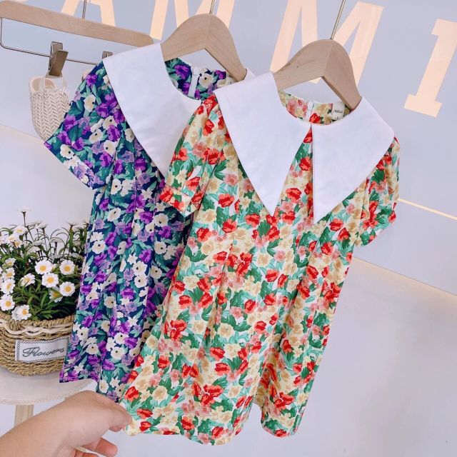 [GIẢM GIÁ SỐC] Váy Hoa Nhí Mẹ và Con.