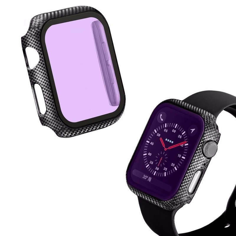 Ốp Kính Cường Lực Bảo Vệ Đồng Hồ Thông Minh Apple Watch 38mm 42mm 40mm 44mm Series 7 6 SE 5 4 3 2 1