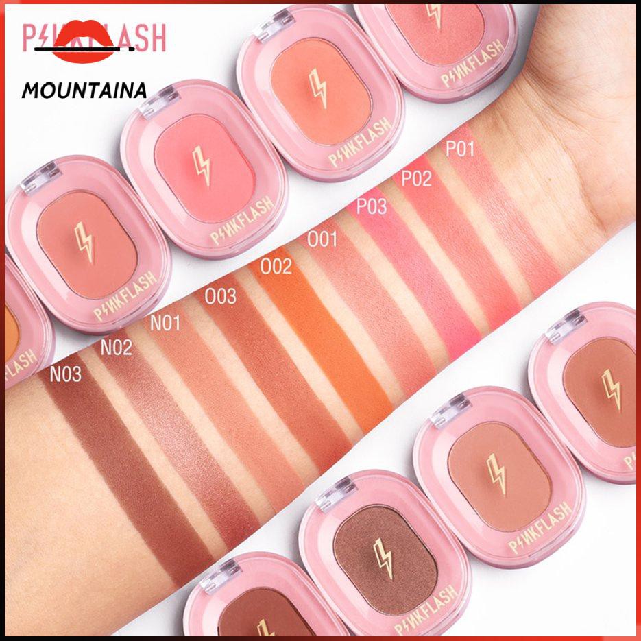 (Hàng Mới Về) Phấn Má Hồng Mềm Mịn Trang Điểm Tự Nhiên Lâu Trôi