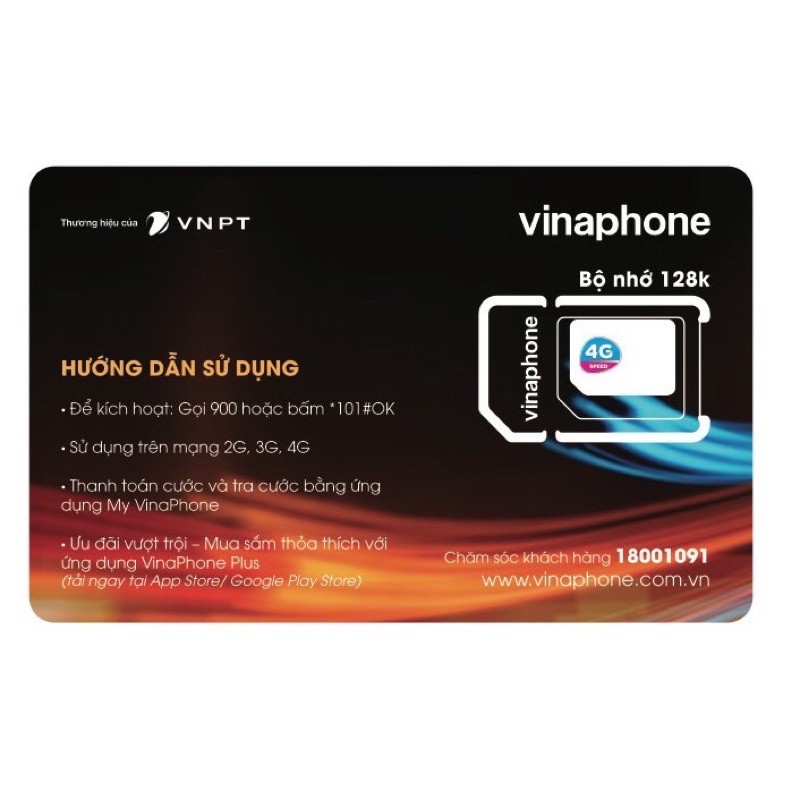 Sim Trắng Vinaphone Gphone (Dùng đổi sim cũ, gán số)