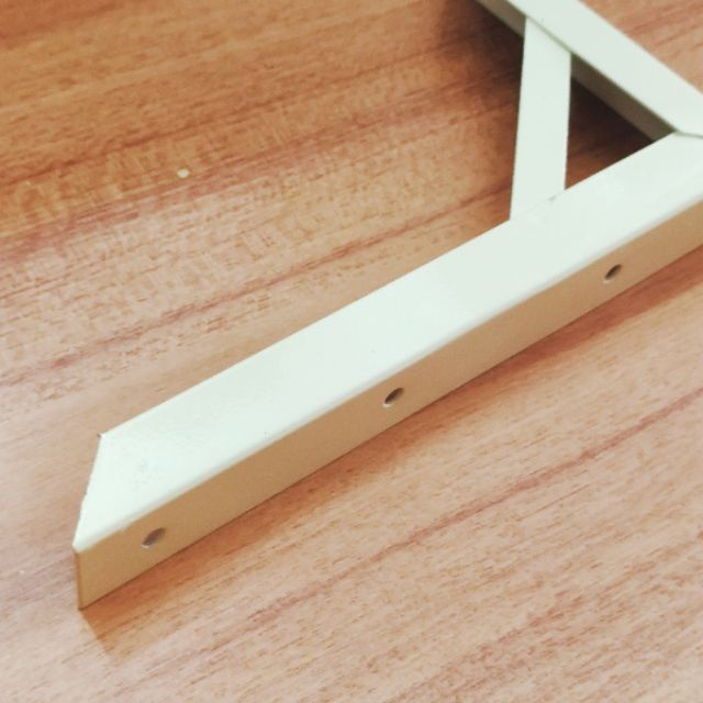 Eke Sắt - Giá Đỡ Kệ Chữ L Dày Kèm Tắc kê, Vít Giá Rẻ