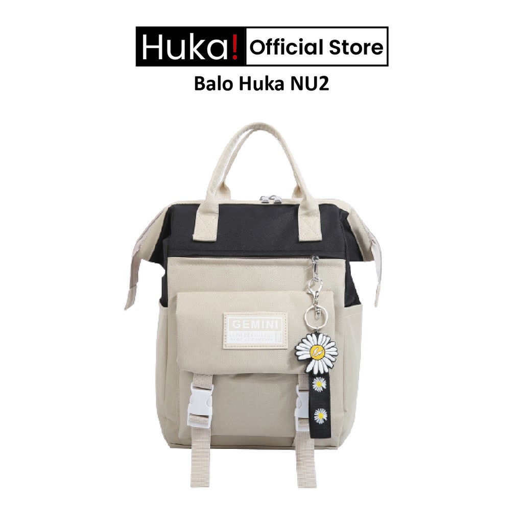 Ba lô Huka NU2 vải cao cấp dùng cho Công Sở, Laptop, Chống Thấm Nước, Đi Chơi, Du Lịch