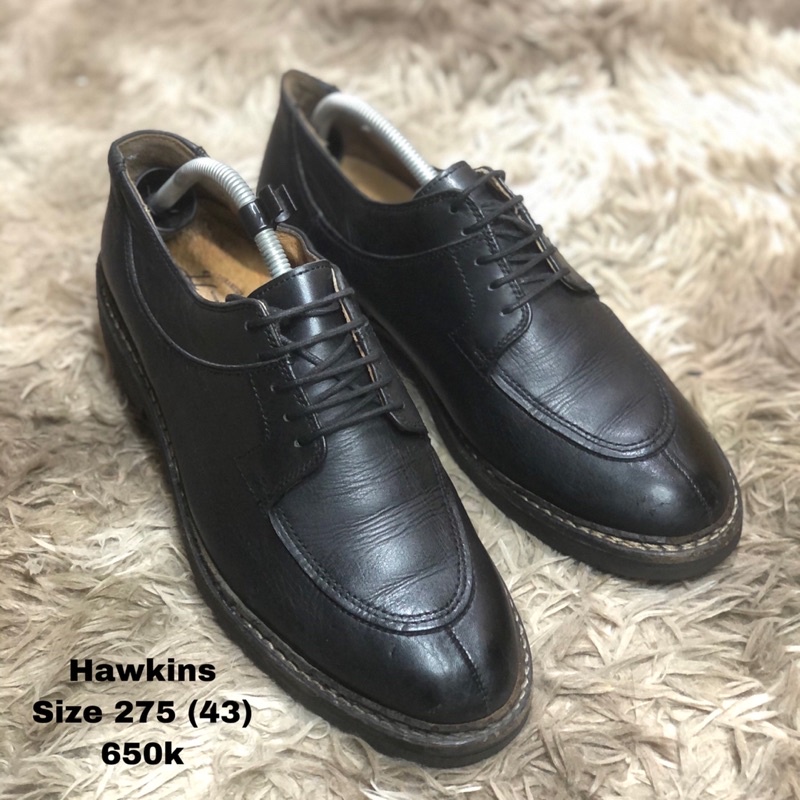 [Giày 2hand] [Size 43] [TonaShoe] Giày Tây Kiểu Dáng Oxford Đế Cao Su Đúc Chắc Chắn