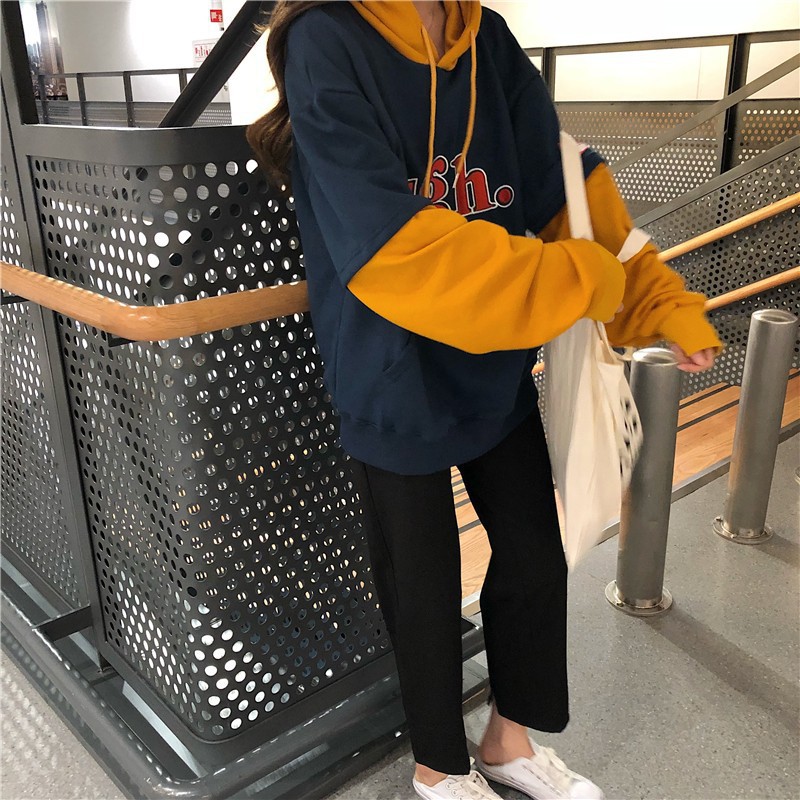 Áo Hoodie nữ free size dưới 60kg