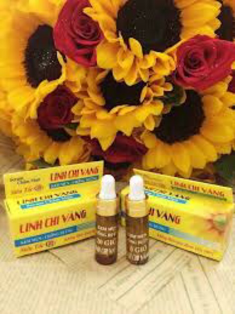 Serum Mụn Linh Chi Vàng