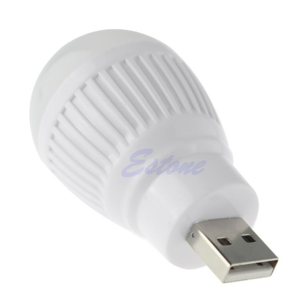 Bóng Đèn Led Usb Mini 5w Nhỏ Gọn Tiện Dụng Cho Máy Tính / Laptop / Pc