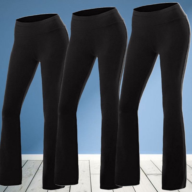 Quần Cotton Ống Rộng Co Dãn Tập Yoga Cho Nữ | BigBuy360 - bigbuy360.vn