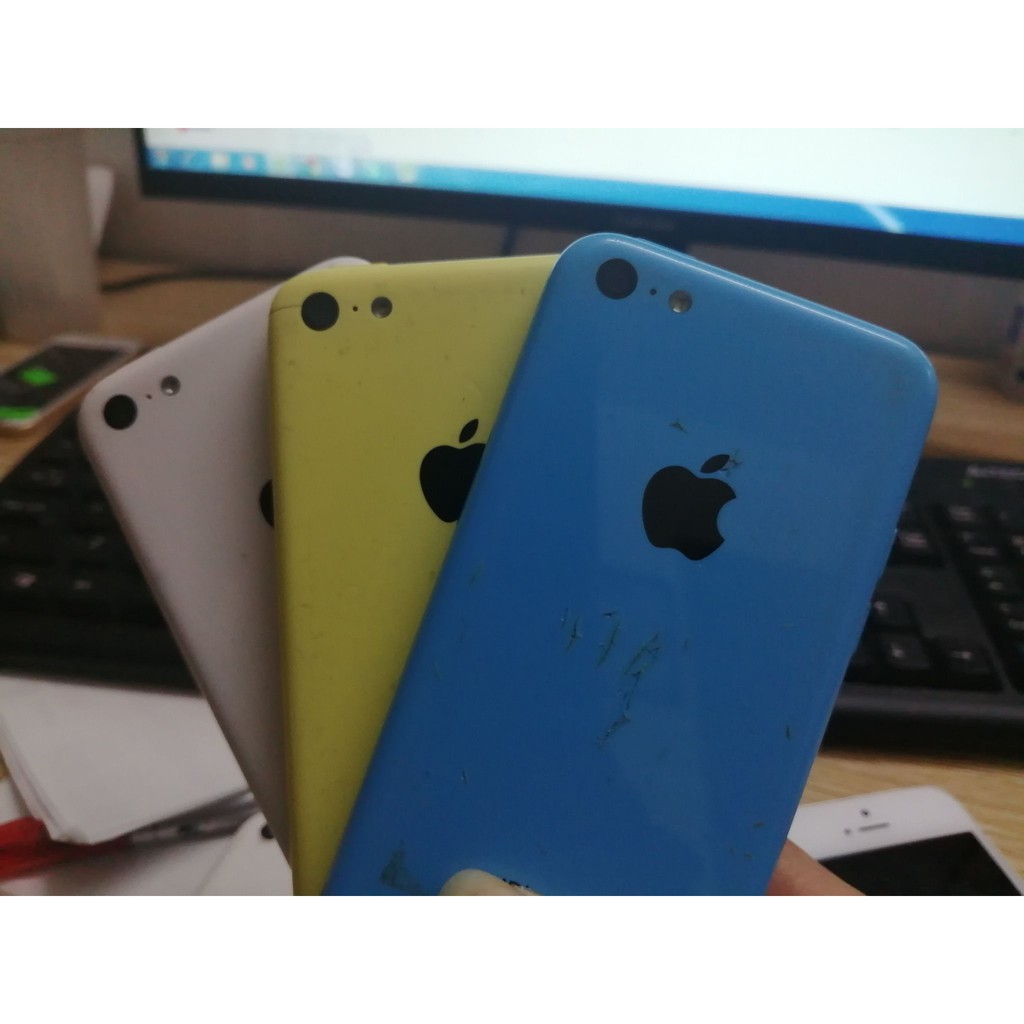 Điện Thoại iPhone 5C Ảnh Thật. Tặng Ốp + Cáp Sạc Khi Mua Máy,Phiên Bản QUỐC TẾ, Full Chức Năng