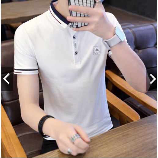 Áo Thun Nam Cổ Trụ Hàng Loại 1, Cotton Chuẩn Shop