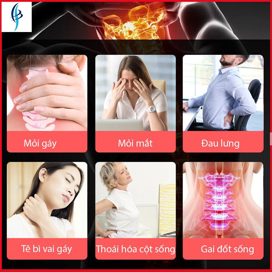 [Phiên bản mới] Dụng cụ tập cho cổ - Giảm đau mỏi do thoái hoá thoát vị