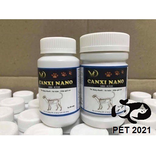 Canxi Nano Dành Cho Chó Mèo  - PET 2021