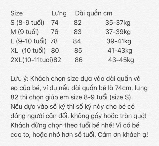 Quần jean size cồ đại mộc trắng đen Pet025 (có bảng size hình cuối)