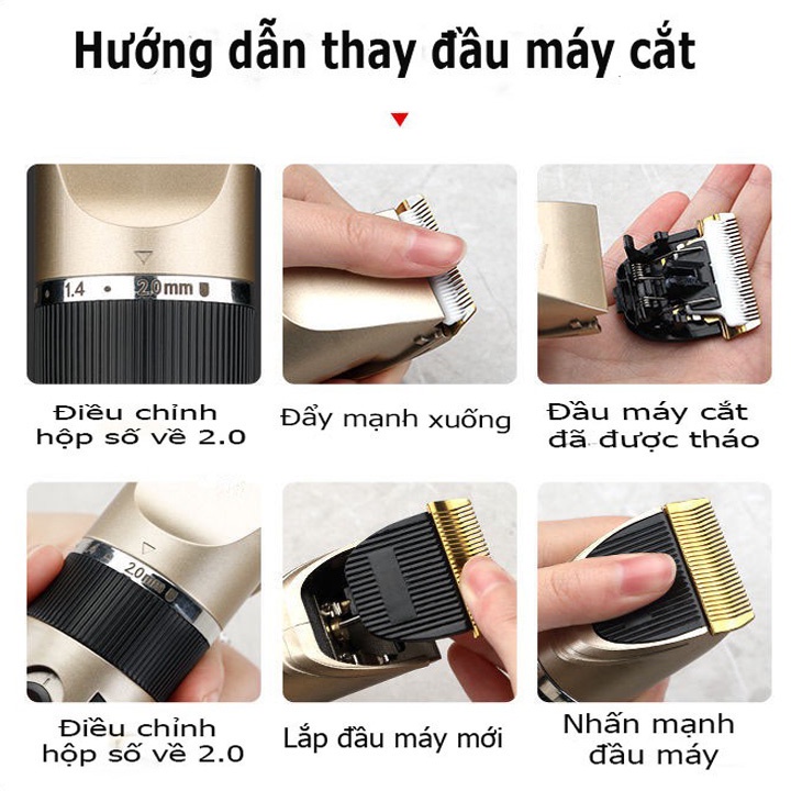 Tông Đơ Cắt Tóc Tông Đơ Dùng Cho SALON, Thợ Chuyên Nghiệp