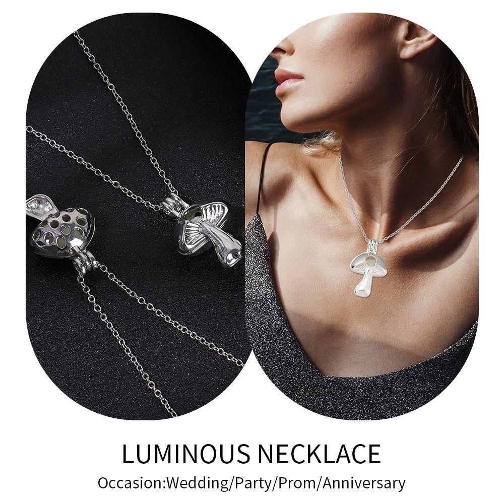 Vòng cổ Kim Loại Phát Sáng Trong Bóng Tối Độc Đáo