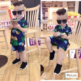 Đồ lanh lụa bé trai