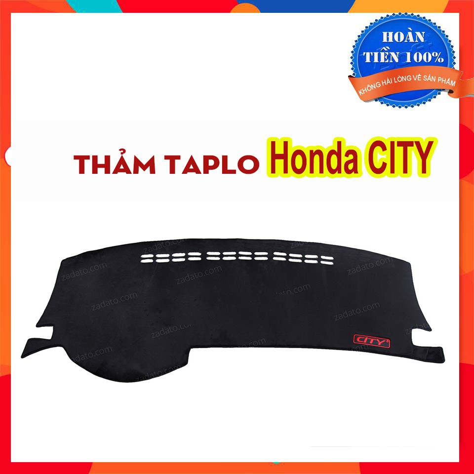 Thảm Taplo Lông Cừu Xe Honda City 2015 2016 2017 2018 2019 2020 loại nhung