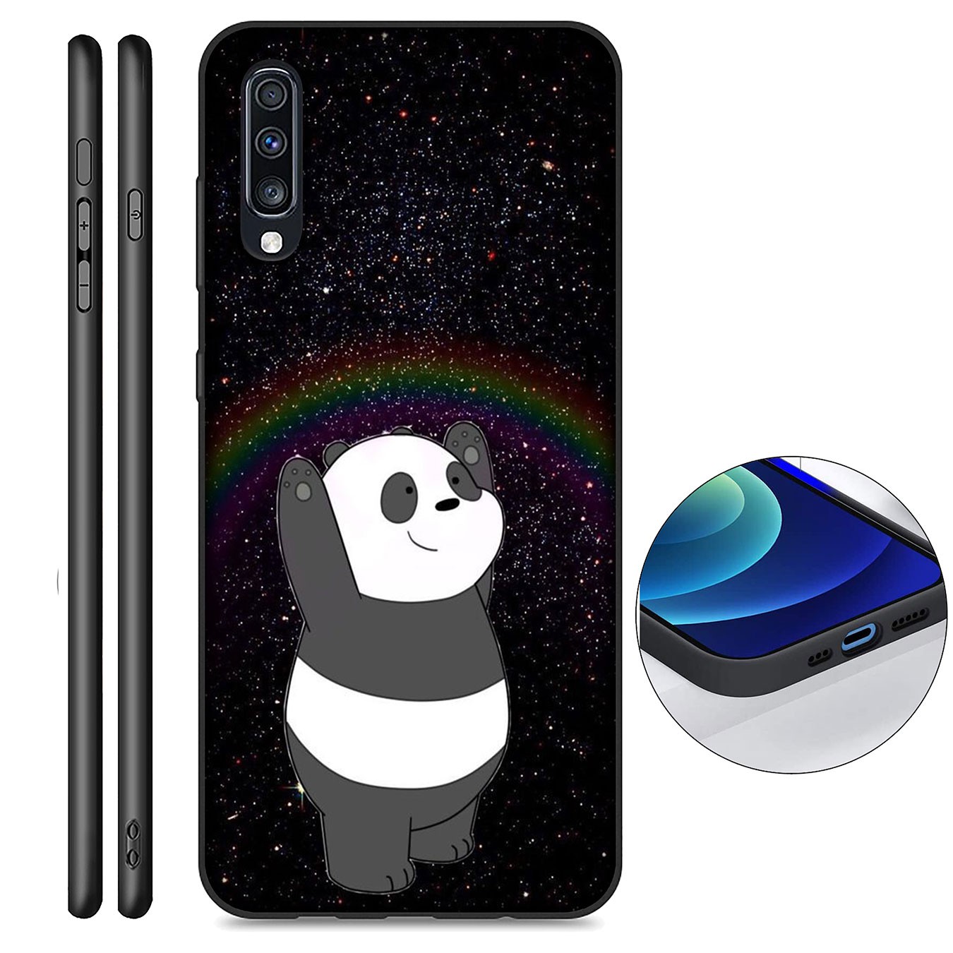 Ốp Lưng Silicone Mềm In Hình We Bare Bears Cho Xiaomi Redmi Note 5 Pro Plus 5a 4x S2 Mi Poco X3 Nfc M3 9t B34