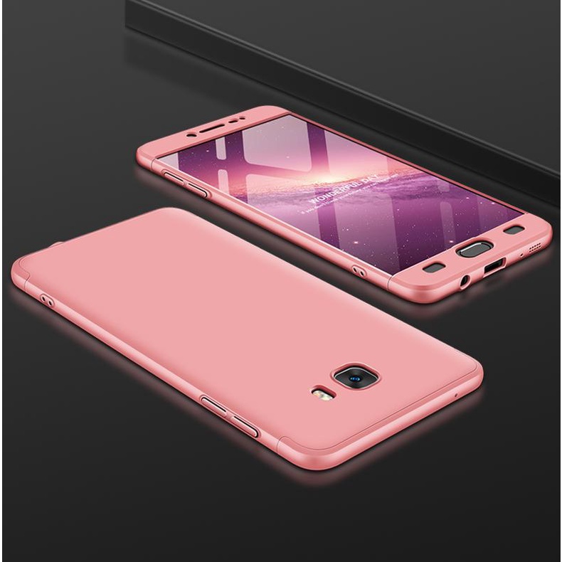 Ốp điện thoại bảo vệ toàn diện 360 độ 3 trong 1 dành cho Samsung Galaxy C9Pro C9 Pro