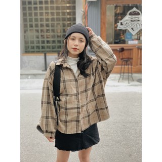 Áo sơ mi dạ kẻ SA395 1994closet