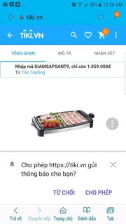 Bếp nướng mặt đá hoa cương Lock and Lock