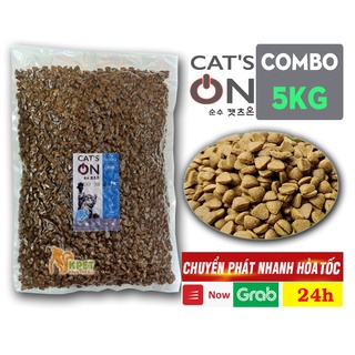Cat's on hạt thức ăn mèo - combo 5kg hàng công ty