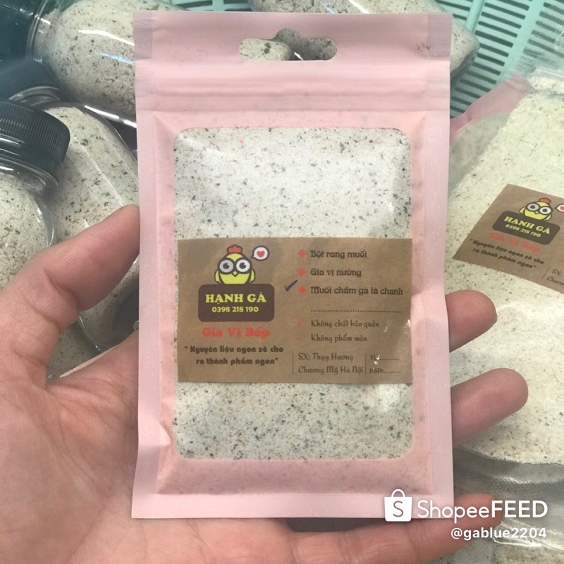 Muối chấm gà lá chanh Hạnh Gà