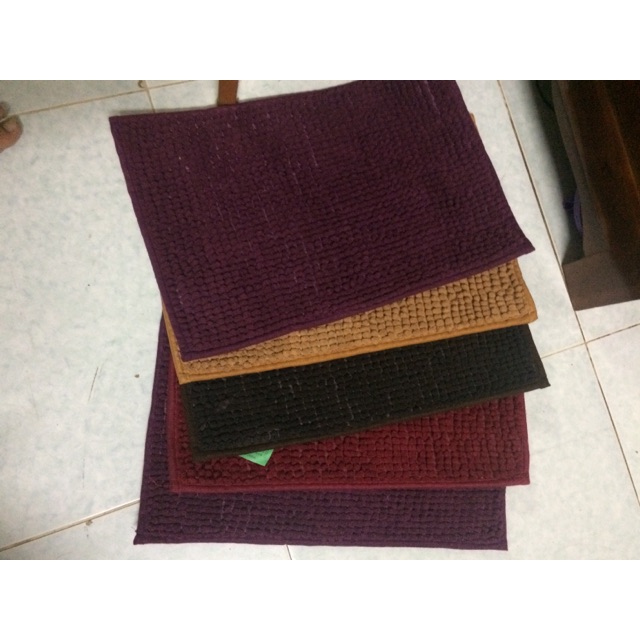 Combo 5 thảm lau chân