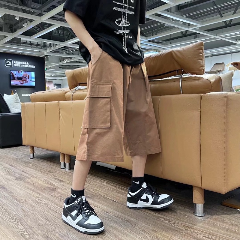 Quần Dài Có Túi Dáng Rộng Phong Cách Nhật Bản Thời Trang Mùa Hè Cho Nam Size M-2XL Quần Short Nam VICERO 6 Màu Trẻ Trung Chất Liệu Kaki Mềm Mại, Quần Đùi Nam Kiểu Dáng Basic Phong Cách Hàn Quốc quần short jeans nam quần đùi nam