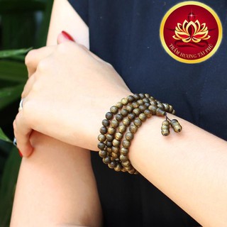 CHUỖI HẠT TRẦM HƯƠNG 108 , 8 MM (Vòng Tay Thiên Nhiên Mùi Thơm Vĩnh Viễn )