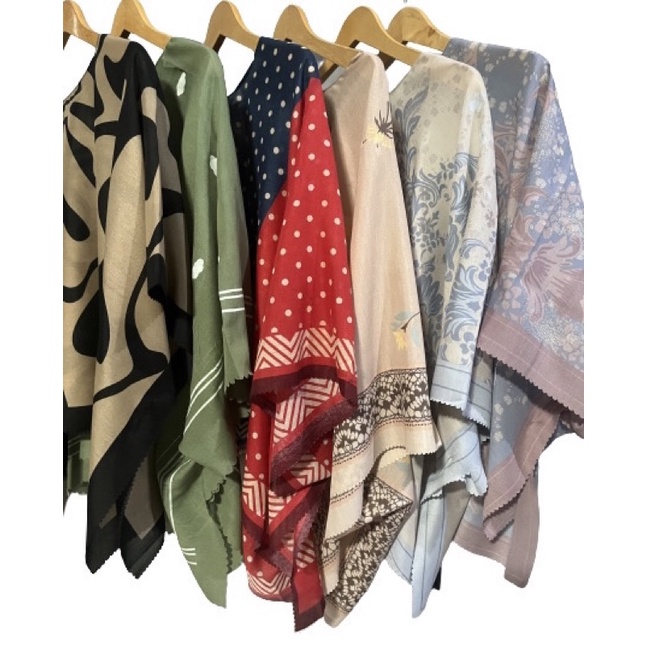 Jifat Khăn Choàng Ngoài Kimono / Khăn Choàng Ngoài Cánh Dơi
