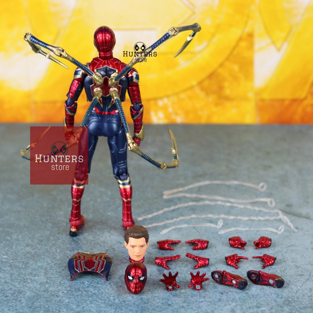 Mô hình Iron Spider Man Mafex Avengers Infinity War