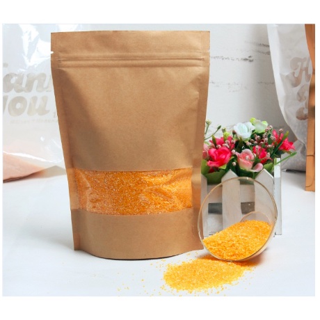 [ Rẻ Vô Địch ] - 1 Lạng Túi zip Giấy Kraft Xi Măng Đáy Đứng Cửa Sổ Tràn Đủ Size