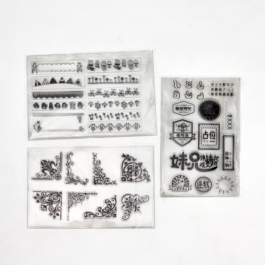 Stamp chủ đề Nhật trang trí sổ tay, scrapbook, planner,... [ 11 ]