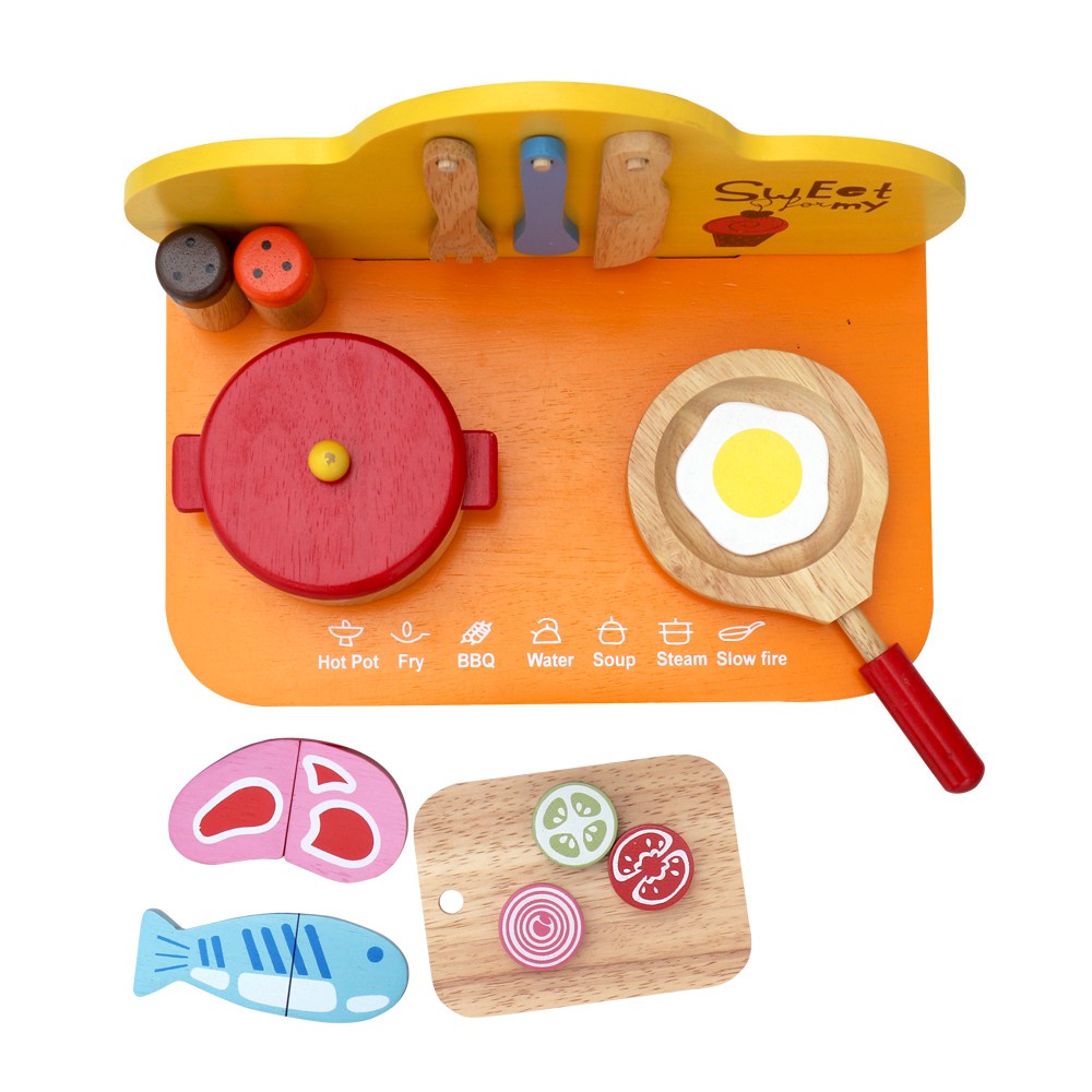 Đồ chơi gỗ bếp xinh cho bé Winwintoys Việt Nam