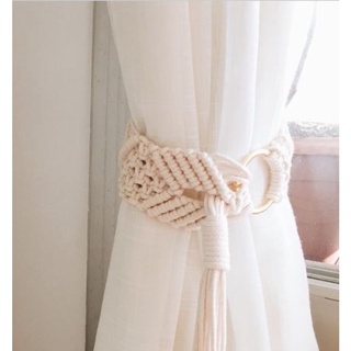 Dây buộc rèm thắt macrame decor