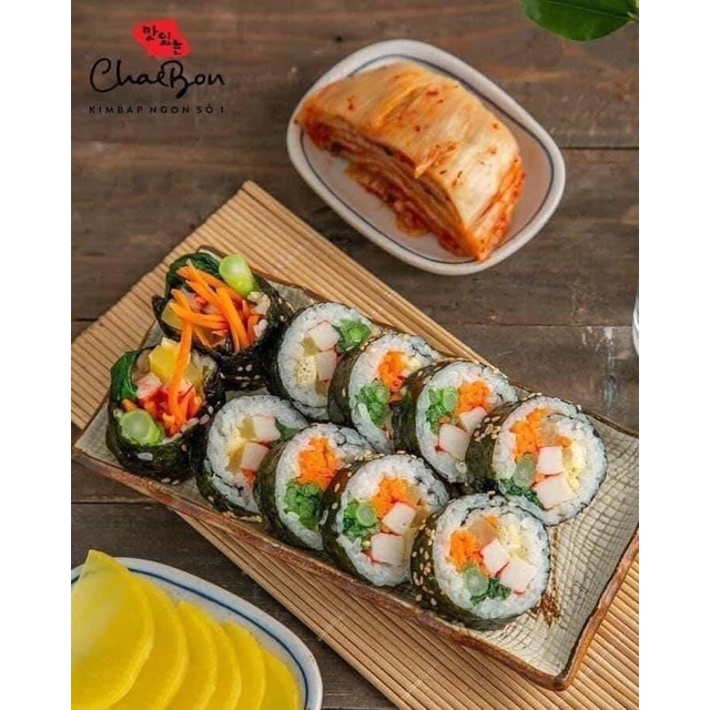 Rong Biển Cuộn Cơm Kimbap 10 Lá K-FOOD Hàn Quốc Gói 23 gr,Mềm Dai Chuẩn Vị-Lá Kim,Mành Tre Cuốn Gimbap,Sushi Sashimi