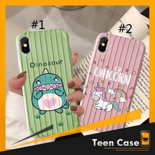 Ốp lưng Iphone vali 💝FREESHIP 50K💝Kỳ Lân Một Sừng dễ thương dành cho iPhone 6 6s 6plus 7plus 8plus X XS