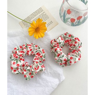 Cột tóc Vải Scrunchies- Dây cột tóc dễ thương nhiều màu