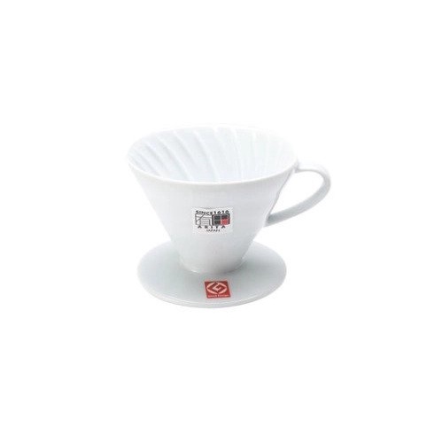 Filter Hario V60-02 Sứ Trắng 1-4 Cup