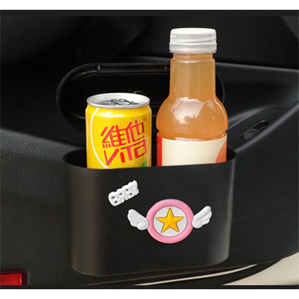 Thùng Rác Nắp Lật Tự Động Sắp Xếp Gọn Gàng Thông Dụng Cho Xe Hơi Sampah Kereta