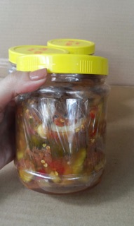 Mắm Dưa Dì Cẩn hũ lớn 800g