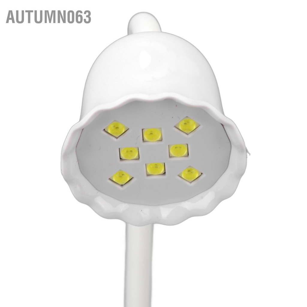 140*95*290mm Đèn làm móng Máy đóng móng 20W 8 cái Chíp ánh sáng LED Gương Gel sấy đánh bóng với cáp USB cho Tiệm tại nhà Autumn063