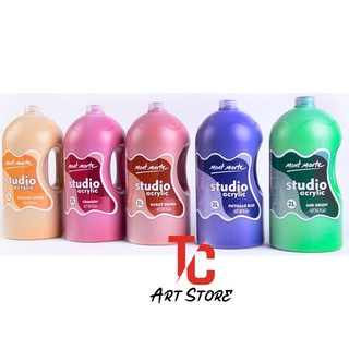 Màu ACRYLIC MONT MARTE Chai Bơm 2 Lít
