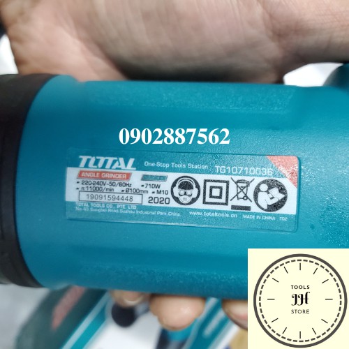 4&quot; (100mm) Máy mài góc 710W Total TG10710036