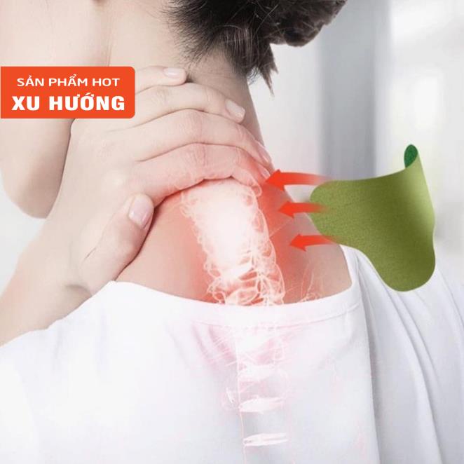 12 miếng cao dán vai gáy từ ngải cứu12 miếng cao dán vai gáy từ ngải cứu hỗ trợ giảm nhức mỏi vai gáy, xương lưng hiệu q